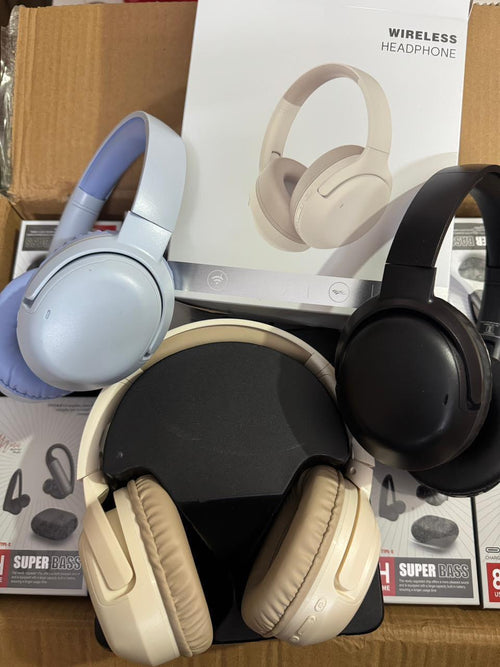 Wireless Bluetooth Headphones – Super Bass Over-Ear Headset