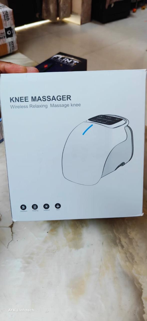 Wireless Electric Knee Massager with Heat & Vibration