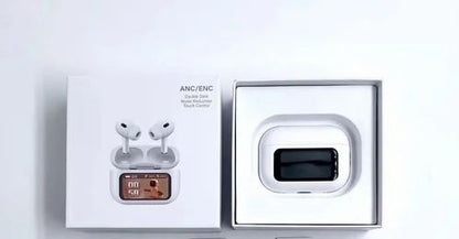 A9 Pro Apple Airpods ANC/ENC Noise Reduction, Led Display Touch Control